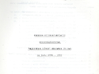 Program Restrukturyzacji Odlewni Żeliwa z 1990 roku