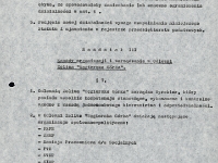 Zarządzenie Wewnętrzne w sprawie funkcjonowania OZWG w czasie stanu wojennego4 1982