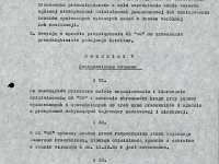 Zarządzenie Wewnętrzne w sprawie funkcjonowania OZWG w czasie stanu wojennego9 1982