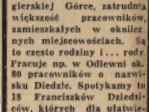 Ciekawostki z przeszłości "Węgierskiej Górki" - Gazeta Krakowska, 1958 r.