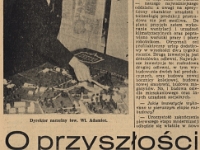 Wywiad z Dyrektorem Władysławem Adamcem z okazji 120-lecia Zakładu zamieszczony w Gazecie Krakowskiej.