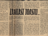 Artykuł Janusza Budzyńskiego z okazji 120-lecia Odlewni Żeliwa, zamieszczony w Gazecie Krakowskiej.