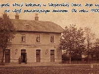 Budynek stacji kolejowej w Węgierskiej Górce zachowany w oryginalnym stanie do dziś. Zdjęcie wykonane ok. 1900 roku.