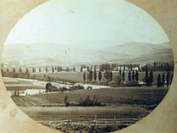 Rok 1865. Panorama Węgierskiej Górki.