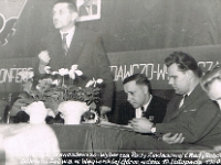 Rok 1960. Obrady Konferencji Sprawozdawczo-Wyborczej Rady Zakładowej i Rady Robotniczej Odlewni Żeliwa.