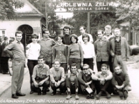 Rok 1967. Obóz naukowy krakowskiego Związku Młodzieży Socjalistycznej przy Akademii Górniczo-Hutniczej w Węgierskiej Górce.