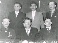 Rok 1960. Spotkanie z rencistami w Klubie Techniki i Racjonalizacji przy Odlewni Żeliwa "Węgierska Górka".