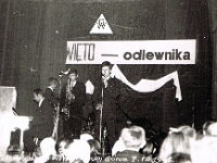 Rok 1968. Koncert z okazji Święta Odlewnika w Węgierskiej Górce.