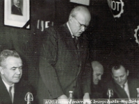 Rok 1959. Uroczysta konferencja ku pamięci prof. Jerzego Buzka, w dwudziestą rocznicę jego śmierci.