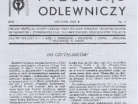 31) 1937, Przegl-d Odlewniczy, 1, s. 1