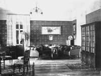 Salon w domu rodziny Buzków w Węgierskiej Górce.