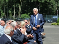 przywitanie prof. Jerzego Buzka, premiera RP, przewodniczącego Parlamentu Europejskiego, europosła.
