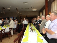 Uroczysty Obiad dla Gości METALPOLU w Dniu Jubileuszu 175-lecia. Toast za pomyślność rozwoju firmy.